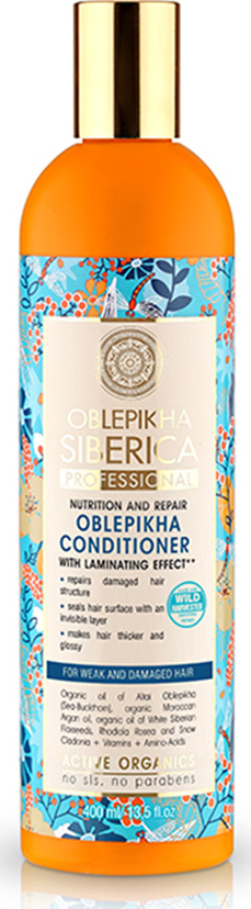 Φωτογραφία προϊόντος: Natura Siberica Oblepikha Conditioner Nutrition & Repair for Weak & Damaged Hair 400ml