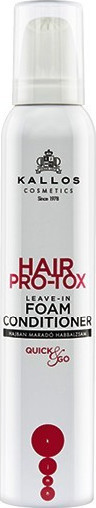 Φωτογραφία προϊόντος: Kallos Hair Pro-Tox Leave in Foam Conditioner 200ml