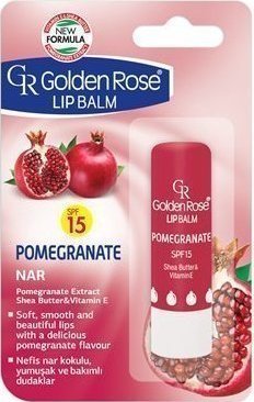 Φωτογραφία προϊόντος: Golden Rose Lip Balm Pomegranate SPF15