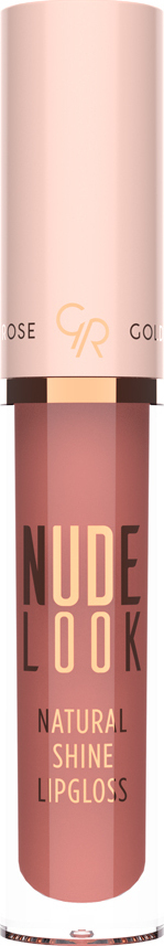 Φωτογραφία προϊόντος: Golden Rose Nude Look Natural Shine Lipgloss 04 Peachy Nude
