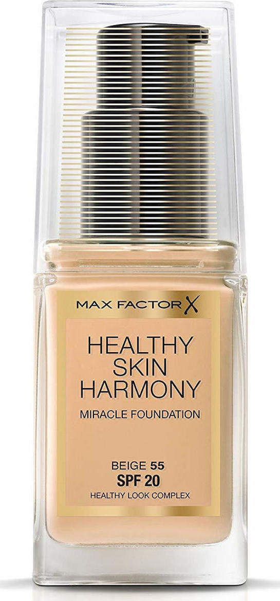Φωτογραφία προϊόντος: Max Factor Healthy Skin Harmony Miracle Foundation 55 Beige 30ml
