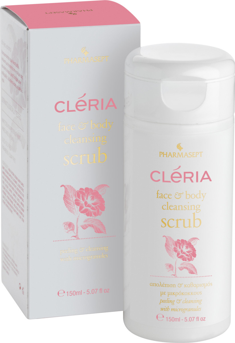 Φωτογραφία προϊόντος: Pharmasept Cleria Face Body Cleansing Scrub 150ml