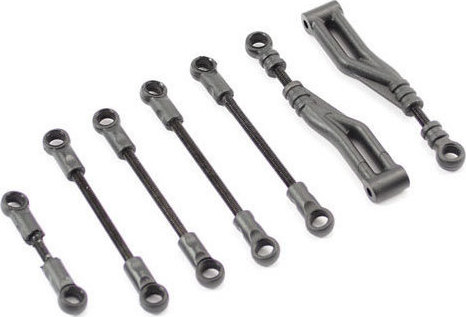 Φωτογραφία προϊόντος: FTX Surge Front Upper, Steering, RR Upper +& Servo Link Set