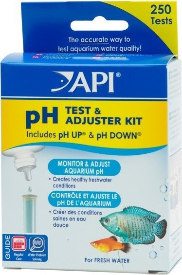 Φωτογραφία προϊόντος: API pH Test & Adjuster Kit (250 tests)