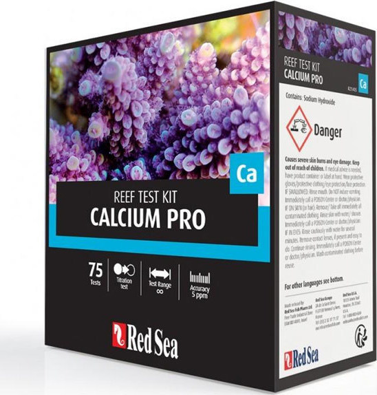 Φωτογραφία προϊόντος: Red Sea Calcium Pro Test 75 test