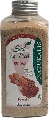 Φωτογραφία προϊόντος: Naturalis Foot Salt With Cinnamon 1000gr