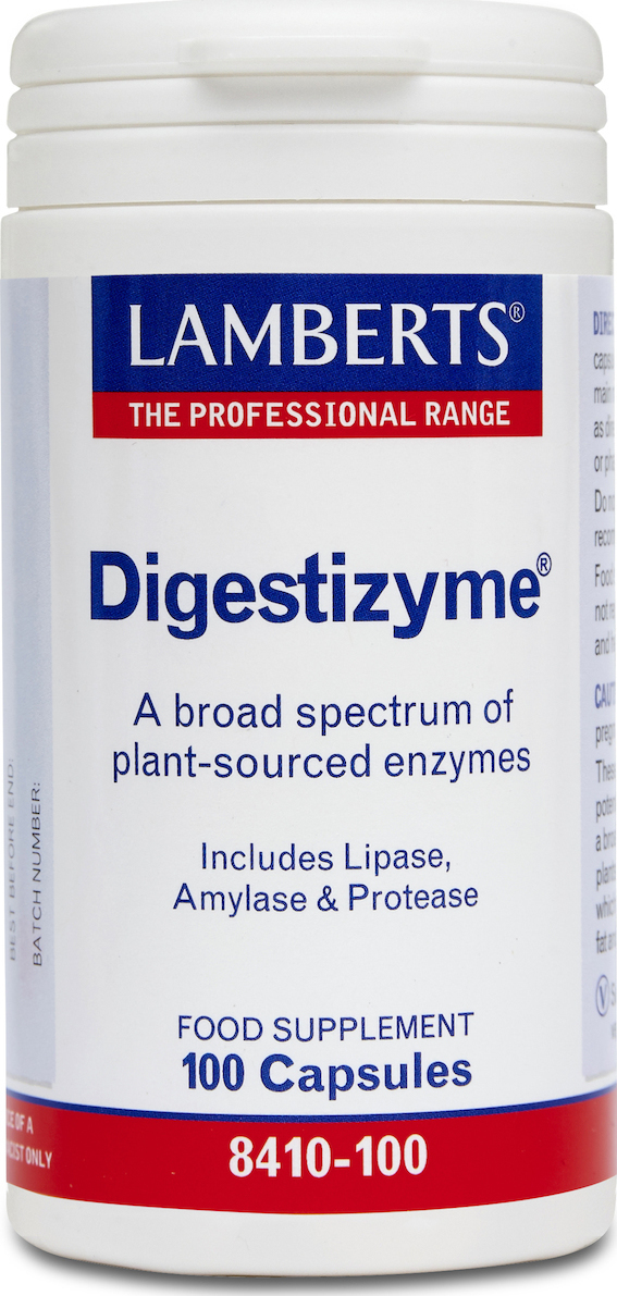Φωτογραφία προϊόντος: Lamberts Digestizyme 100 κάψουλες