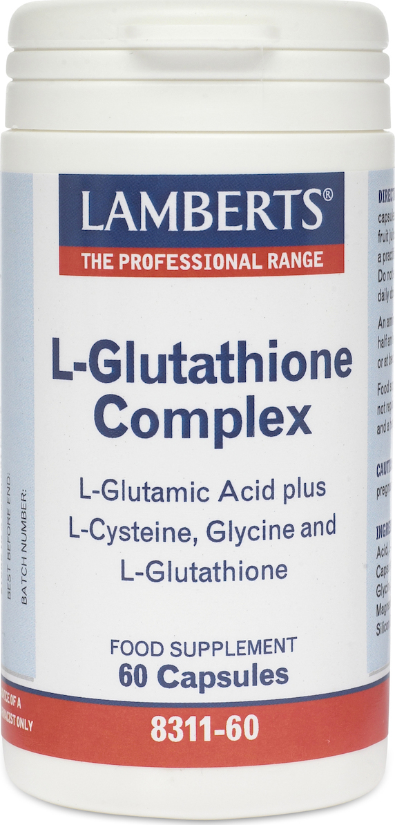 Φωτογραφία προϊόντος: Lamberts L-Glutathione Complex 60 κάψουλες
