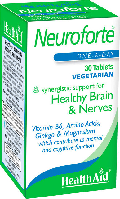 Φωτογραφία προϊόντος: Health Aid Neuroforte 30 ταμπλέτες