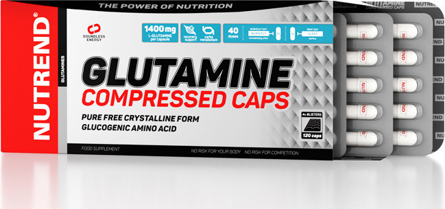 Φωτογραφία προϊόντος: Nutrend Glutamine Compressed 120κάψουλες