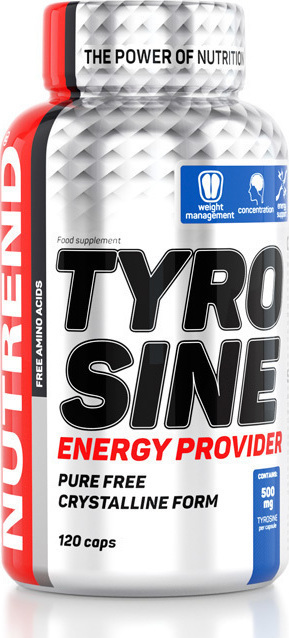 Φωτογραφία προϊόντος: Nutrend Tyrosine 500mg 120 κάψουλες