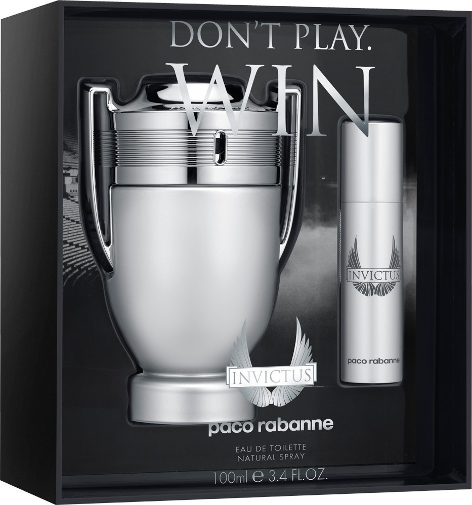 Φωτογραφία προϊόντος: Paco Rabanne For Him Invictus Eau de Toilette 100ml & Invictus Eau de Toilette Mini 10ml