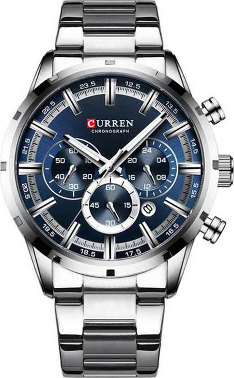Φωτογραφία προϊόντος: Curren 8355 Silver/Blue