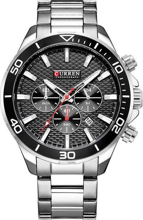 Φωτογραφία προϊόντος: Curren 8309 Silver Black
