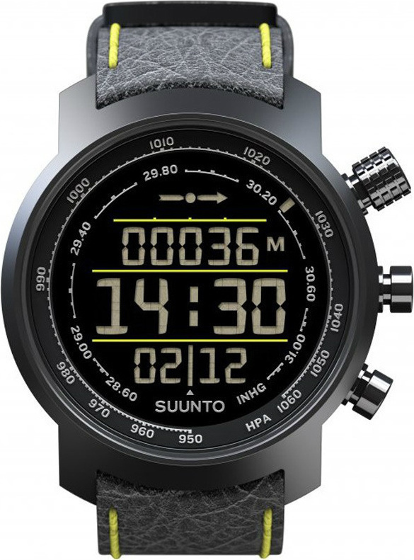 Φωτογραφία προϊόντος: Suunto Elementum Terra Black/Yellow Leather