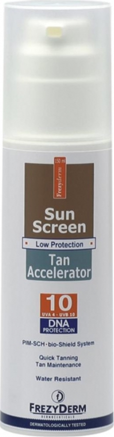 Φωτογραφία προϊόντος: Frezyderm Sun Screen Tan Accelerator SPF10 150ml