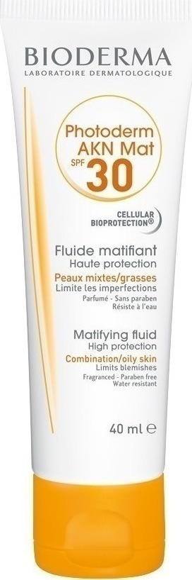 Φωτογραφία προϊόντος: Bioderma Photoderm AKN Mat Fluid SPF30 40ml
