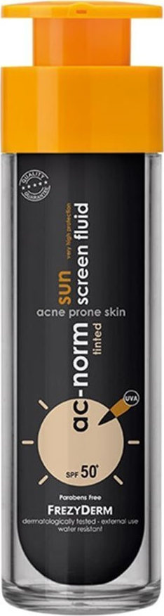 Φωτογραφία προϊόντος: Frezyderm Ac-Norm Sun Screen Tinted SPF50 50ml