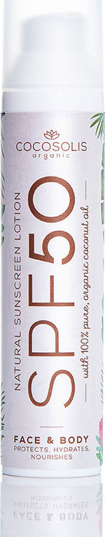 Φωτογραφία προϊόντος: Cocosolis Natural Sunscreen Lotion SPF50 100ml