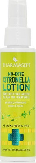 Φωτογραφία προϊόντος: Pharmasept No-Bite Citronella Lotion 100ml