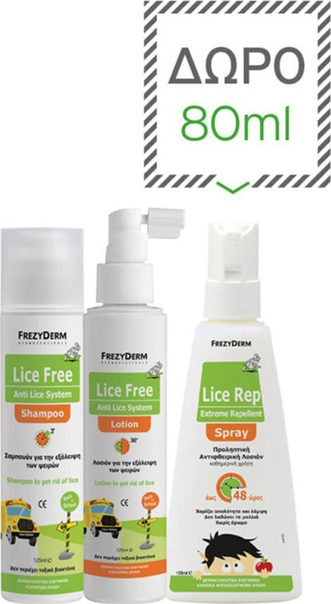 Φωτογραφία προϊόντος: Frezyderm Lice Free Set