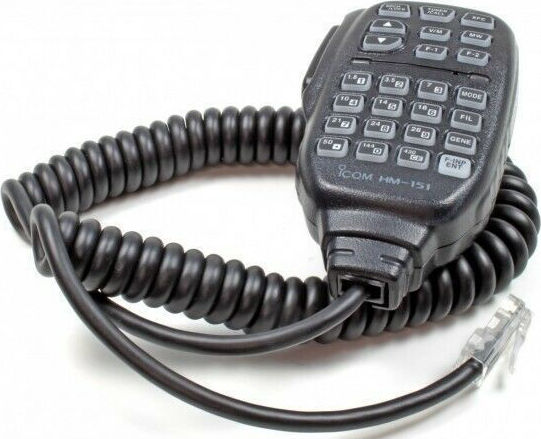 Φωτογραφία προϊόντος: Icom HM-151 DTMF Hand Microphone