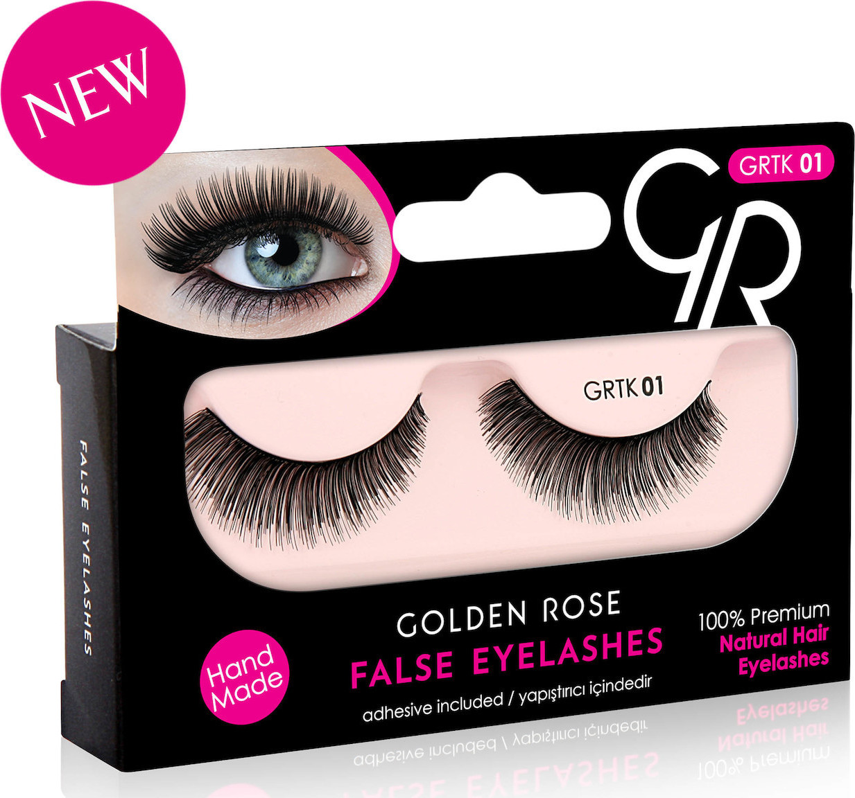 Φωτογραφία προϊόντος: Golden Rose False Eyelashes GRTK 01