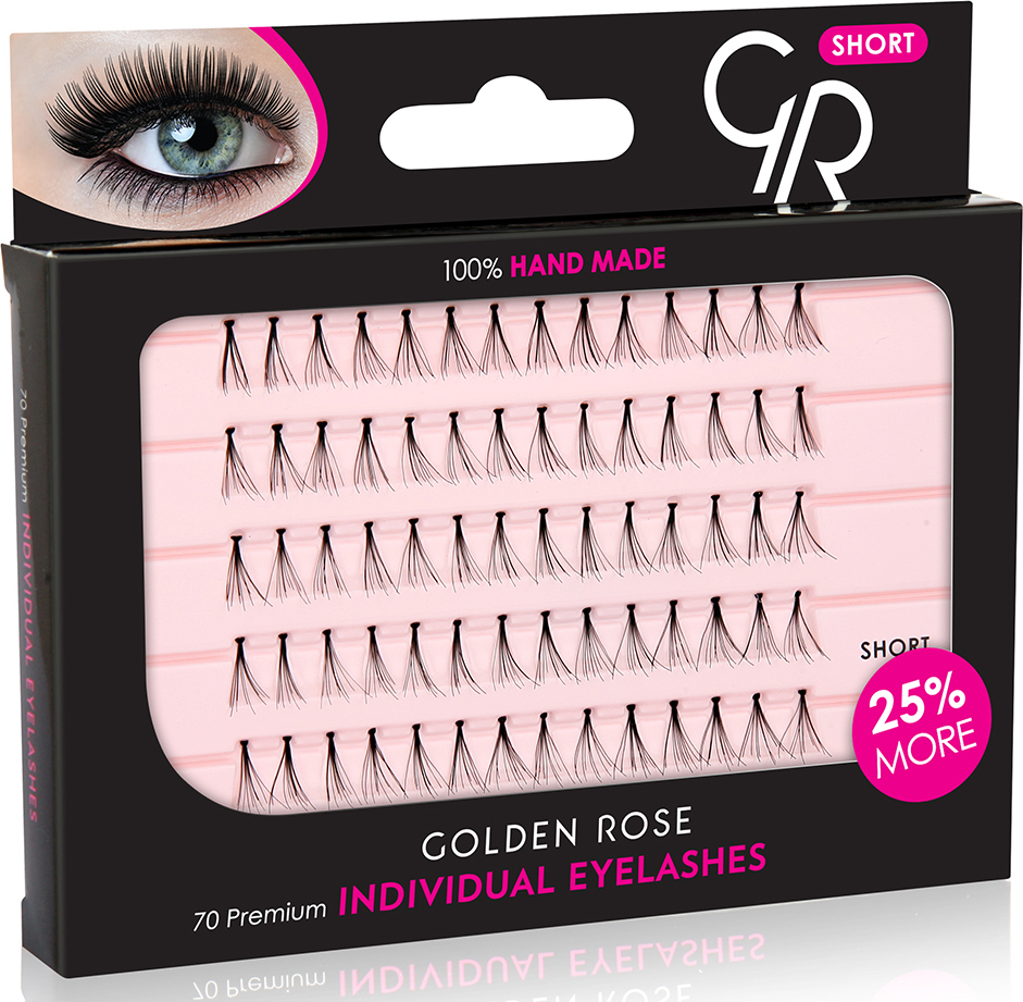 Φωτογραφία προϊόντος: Golden Rose Individual False Eyelashes Short