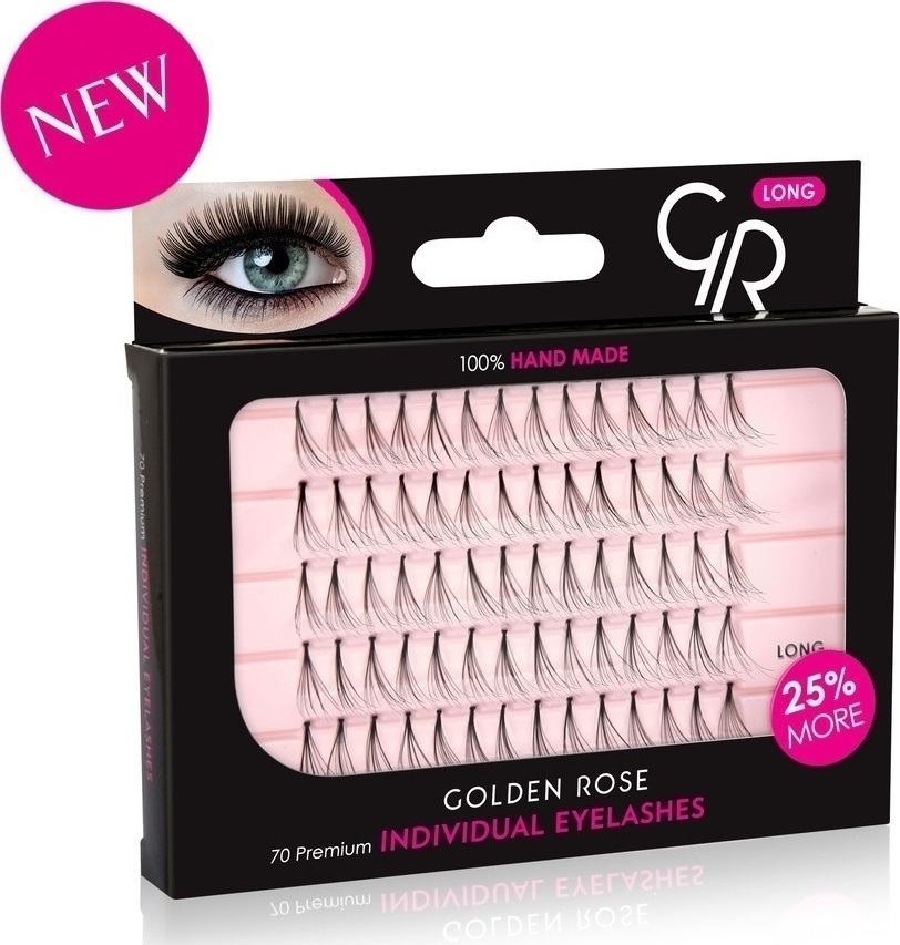 Φωτογραφία προϊόντος: Golden Rose Individual False Eyelashes Long