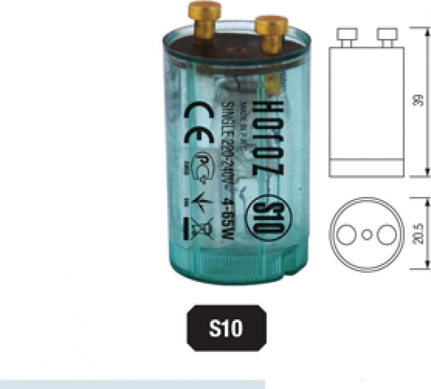 Φωτογραφία προϊόντος: ΣΤΑΡΤΕΡ 4-65W HOROZ ELECTRIC