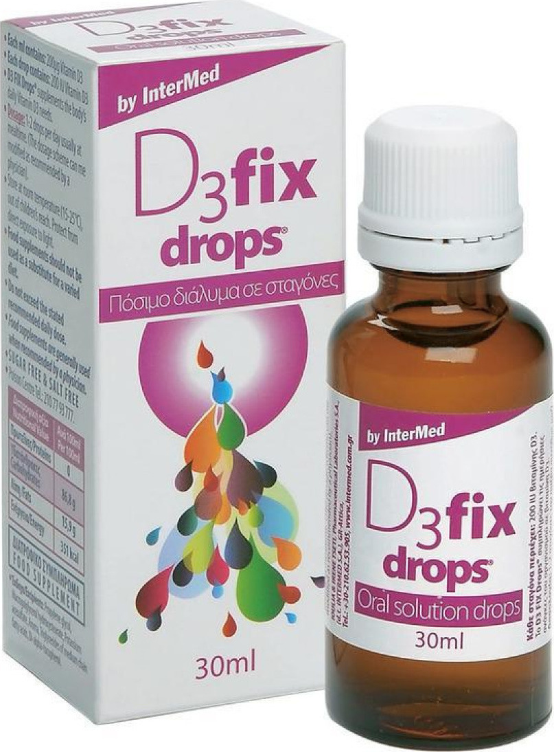 Φωτογραφία προϊόντος: Intermed D3 Fix Drops 30ml