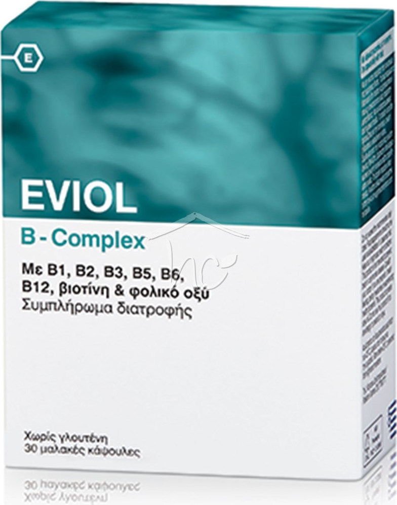 Φωτογραφία προϊόντος: Eviol B-Complex 30 μαλακές κάψουλες