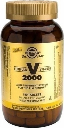 Φωτογραφία προϊόντος: Solgar Formula VM-2000 180 ταμπλέτες