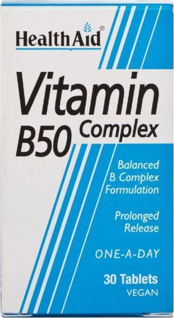 Φωτογραφία προϊόντος: Health Aid B50 Complex 30 ταμπλέτες
