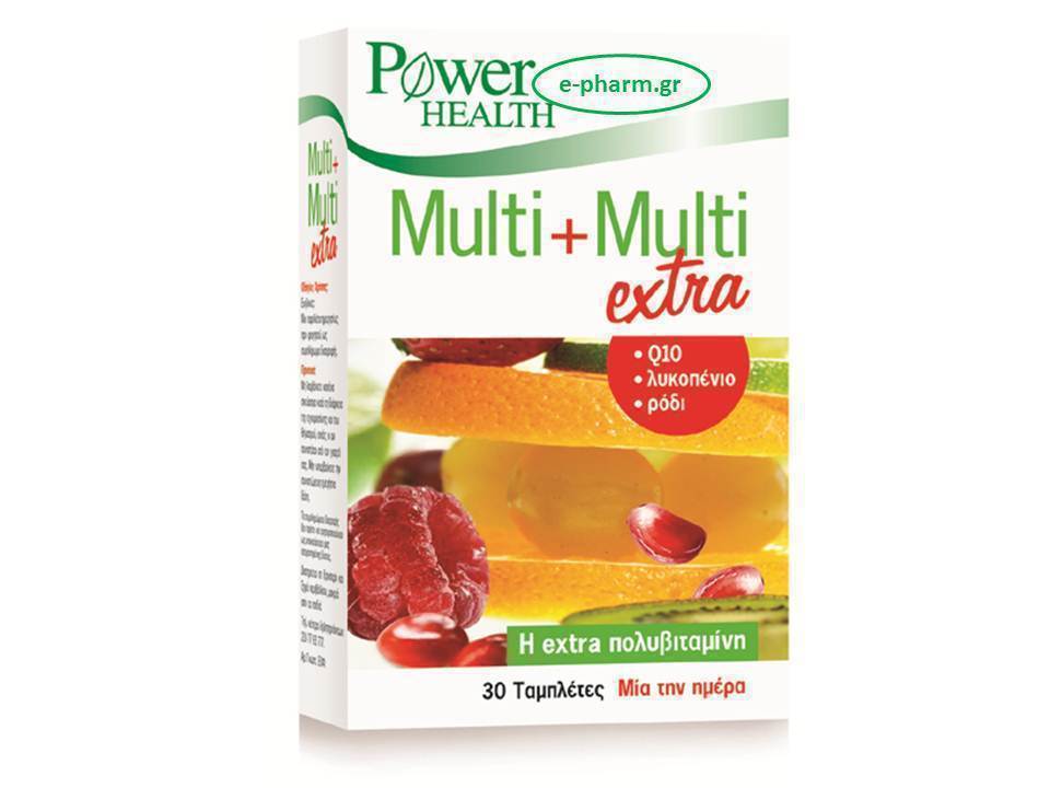 Φωτογραφία προϊόντος: Power Health Multi Multi Extra 30 ταμπλέτες