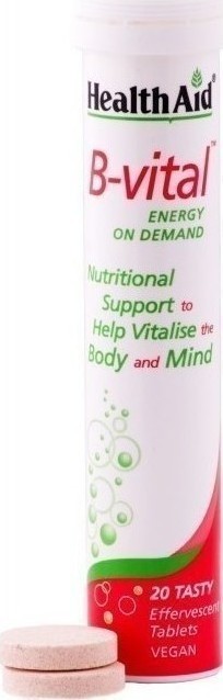 Φωτογραφία προϊόντος: Health Aid B-Vital 20 αναβράζοντα δισκία