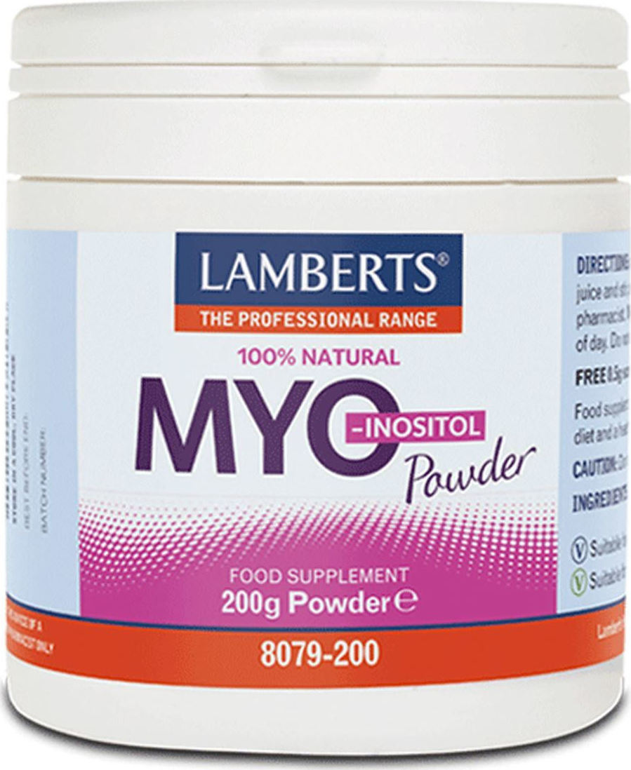 Φωτογραφία προϊόντος: Lamberts Myo Inositol Powder 200gr