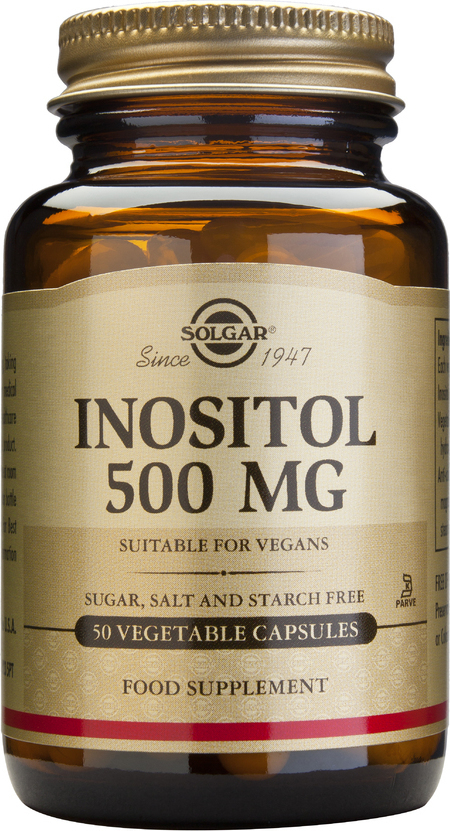 Φωτογραφία προϊόντος: Solgar Inositol 500mg 50 φυτικές κάψουλες