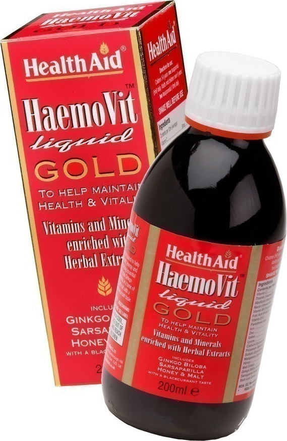 Φωτογραφία προϊόντος: Health Aid Haemovit Liquid Gold 200ml