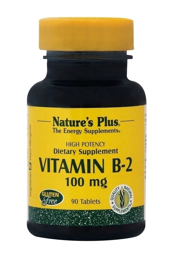 Φωτογραφία προϊόντος: Nature's Plus B-2 100 mg 90 ταμπλέτες