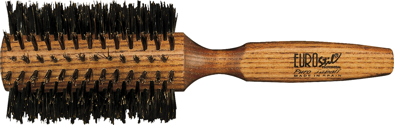Φωτογραφία προϊόντος: Eurostil 00350 Round Brush Wooden Boar 33mm