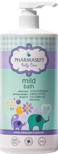 Φωτογραφία προϊόντος: Pharmasept Tol Velvet Baby Mild Bath 1lt