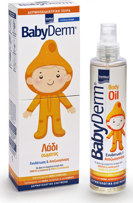 Φωτογραφία προϊόντος: Intermed Babyderm Body Oil 200ml