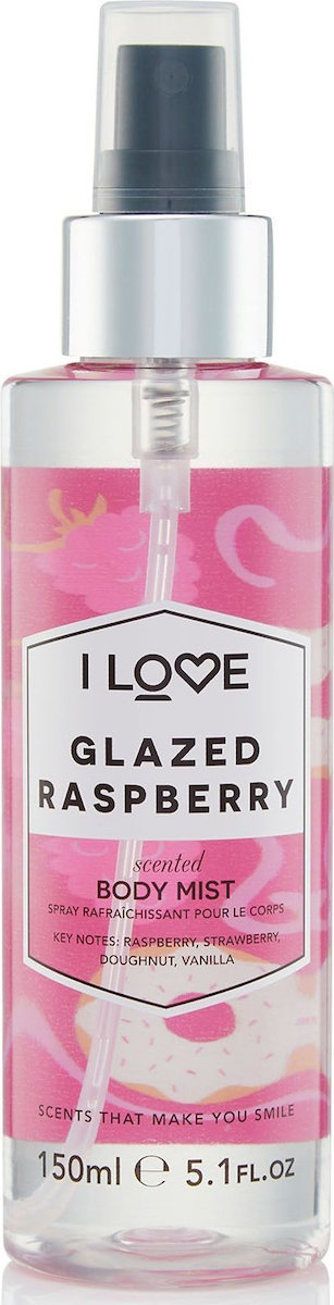 Φωτογραφία προϊόντος: I Love Cosmetics I love Glazed Raspberry Body Mist 150ml