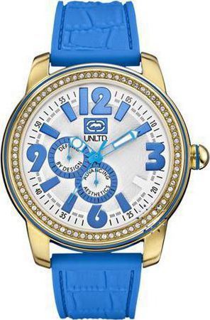 Φωτογραφία προϊόντος: Marc Ecko Crystal The Miami Blue Rubber Strap -