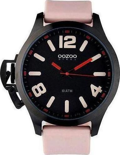 Φωτογραφία προϊόντος: Oozoo Steel Xxl Light Pink Rubber Strap