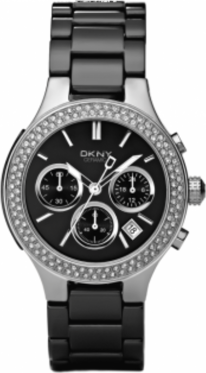 Φωτογραφία προϊόντος: DKNY Chronograph Black Ceramic Bracelet