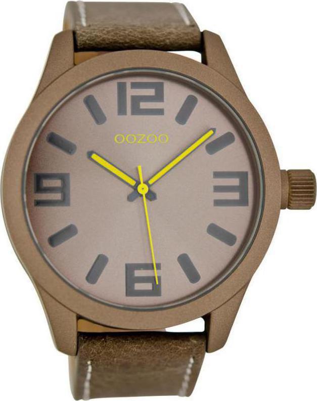 Φωτογραφία προϊόντος: Oozoo Timepieces 45mm Brown Case &Amp; Leather Strap