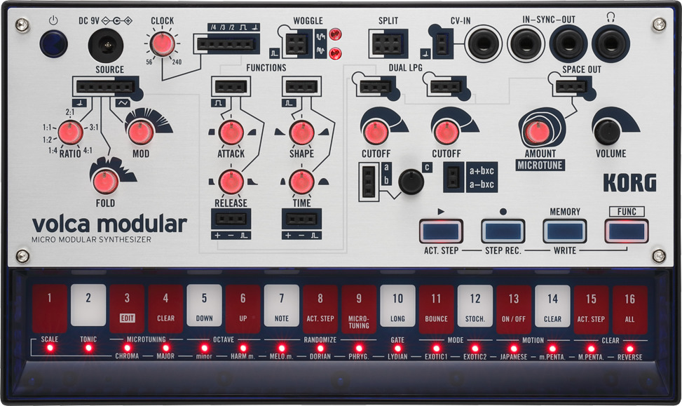 Φωτογραφία προϊόντος: Korg Volca Modular - Micro Modular Synthesizer