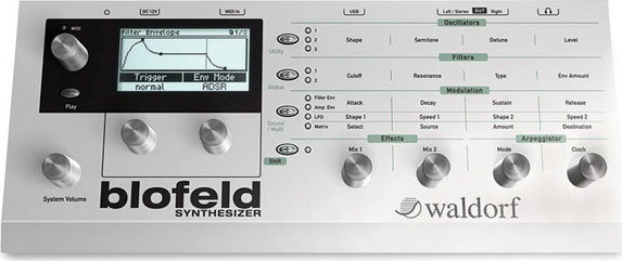 Φωτογραφία προϊόντος: Waldorf Blofeld Virtual Analog Synthesizer